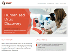 Tablet Screenshot of discoverybiomed.com